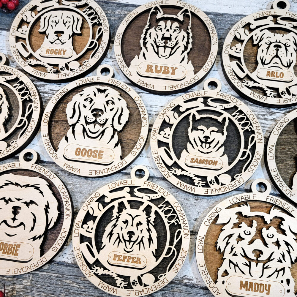 Adorable Dog Ornaments